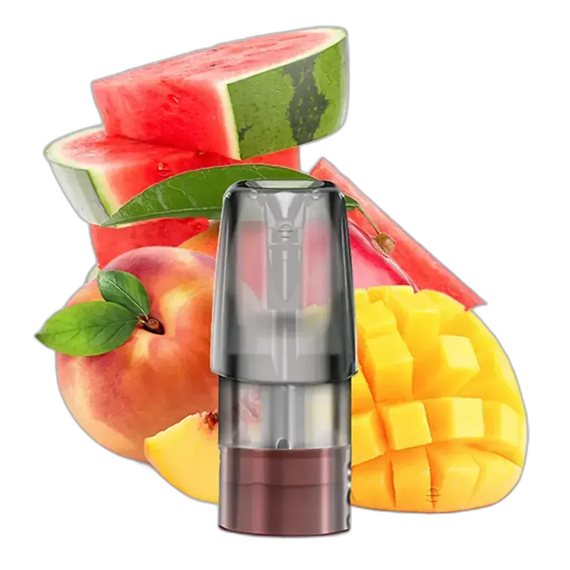2x Elfbar Mate 500 Einweg P1 Pod - Mango Peach Watermelon - 20mg Nikotinsalz 2ml