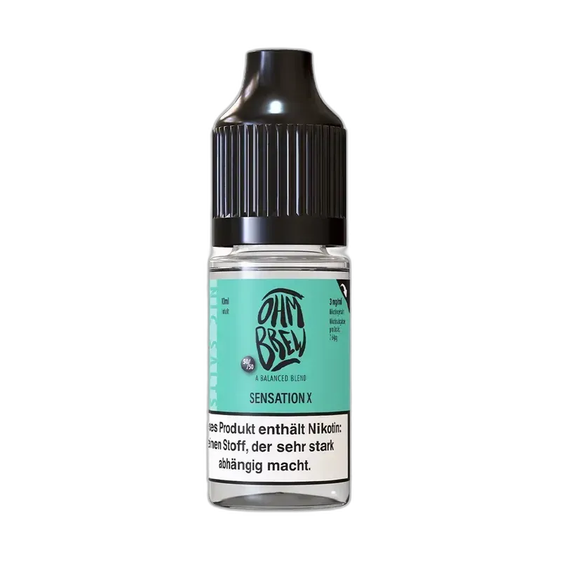 Ohm Brew Nikotinsalz - Sensation X - 10ml Liquid 12mg