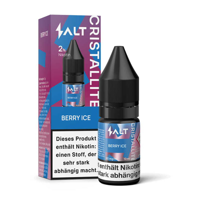 SALT Cristallite Nikotinsalz - Berry Ice - 10ml Liquid 20mg