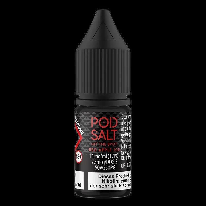Pod Salt Core Nikotinsalz - Red Apple Ice - 10ml Liquid 11mg