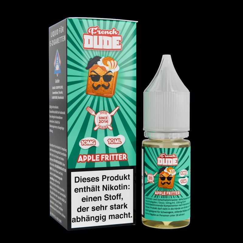 French Dude Nikotinsalz - Apple Fritter - 10ml Liquid