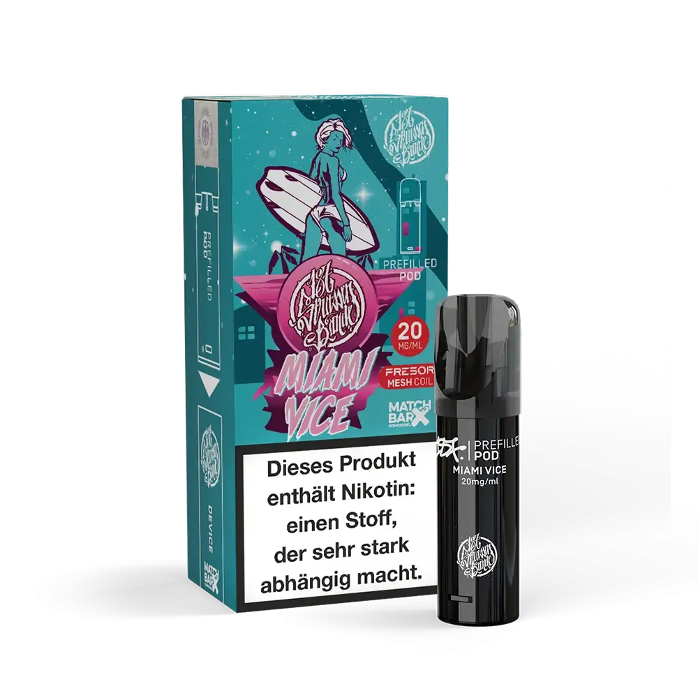 187 Strassenbande Pods – Miami Vice – 20mg – 2ml (1 Stück)
