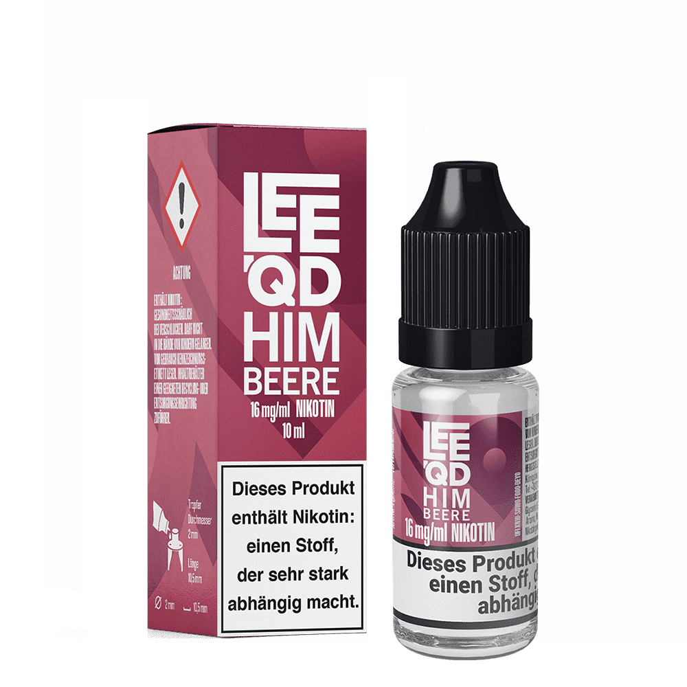 LEEQD Liquid - Fruit Himbeere - 10ml 16mg