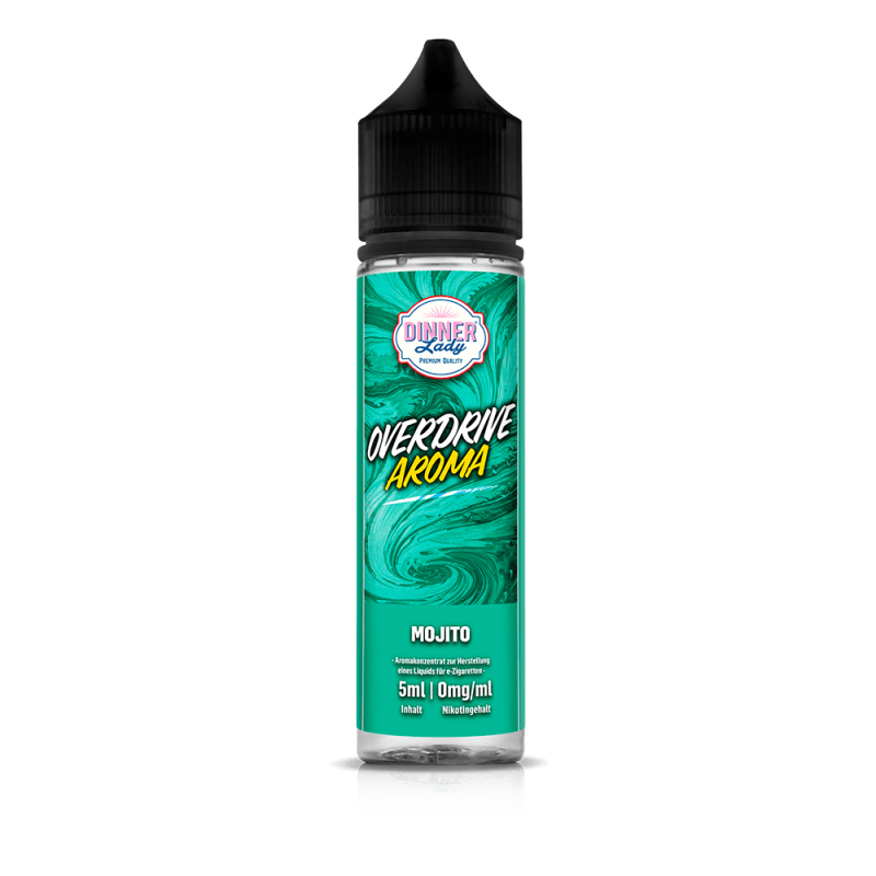 Dinner Lady Overdrive Longfill - Mojito - 5ml in 60ml Flasche