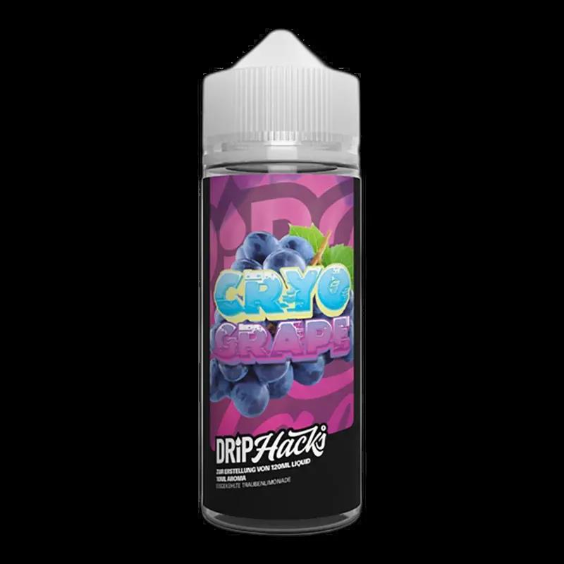 Drip Hacks Longfill - Cryo Grape - 10ml Aroma in 120ml Flasche