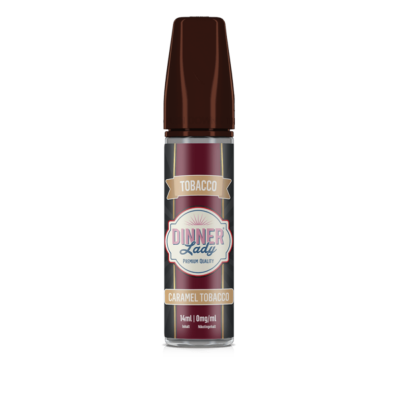 Dinner Lady Tobacco Longfill - Caramel Tobacco - 14ml in 60ml Flasche
