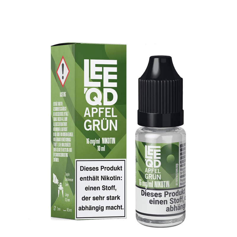 LEEQD Liquid - Fruit Apfel grün - 16mg 10ml