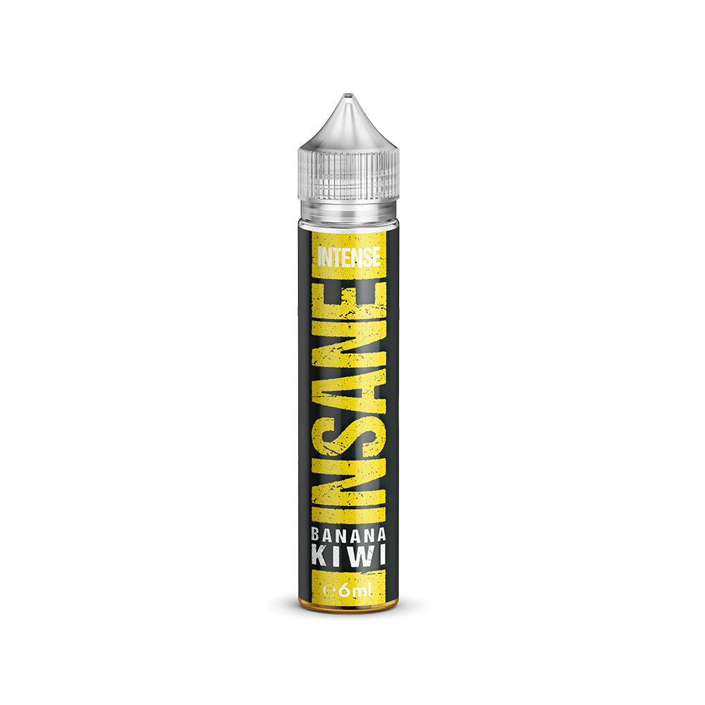 Insane Longfill - Banana Kiwi - 6ml Aroma in 75ml Flasche