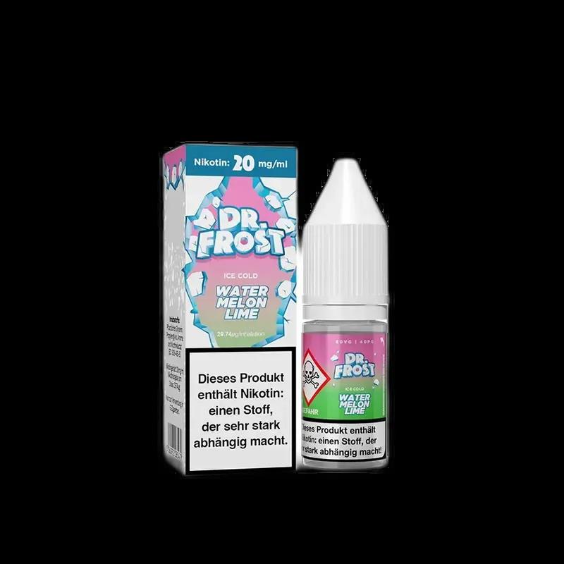 Dr. Frost Nikotinsalz - Ice Cold Watermelon Lime - Liquid 20mg 10ml