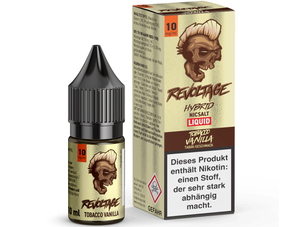 Revoltage Hybrid Nikotinsalz Tobacco Vanilla 10ml 10mg