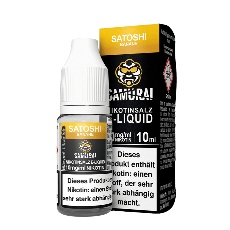 Samurai Nikotinsalz - Satshoi Banane - Liquid 10ml