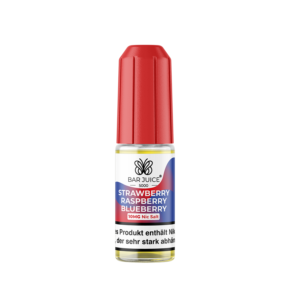 Bar Juice 5000 Nikotinsalz - Strawberry Raspberry Blueberry 10mg