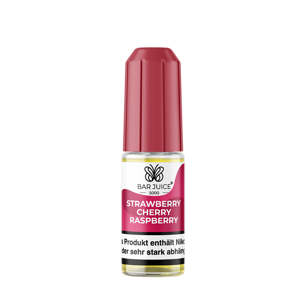 Bar Juice 5000 Nikotinsalz - Strawberry Cherry Raspberry - Liquid 10ml