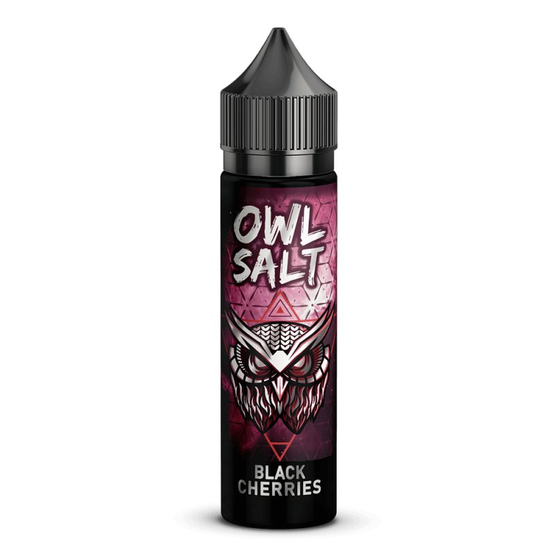 OWL Salt Aroma Longfill - Black Cherries - 10ml in 60ml Flasche