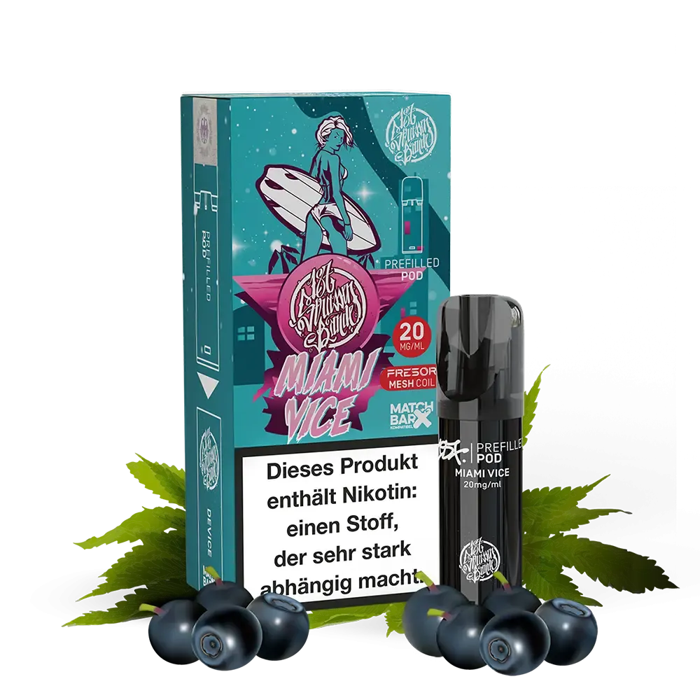 187 Strassenbande Pods – Miami Vice – 20mg – 2ml (1 Stück)