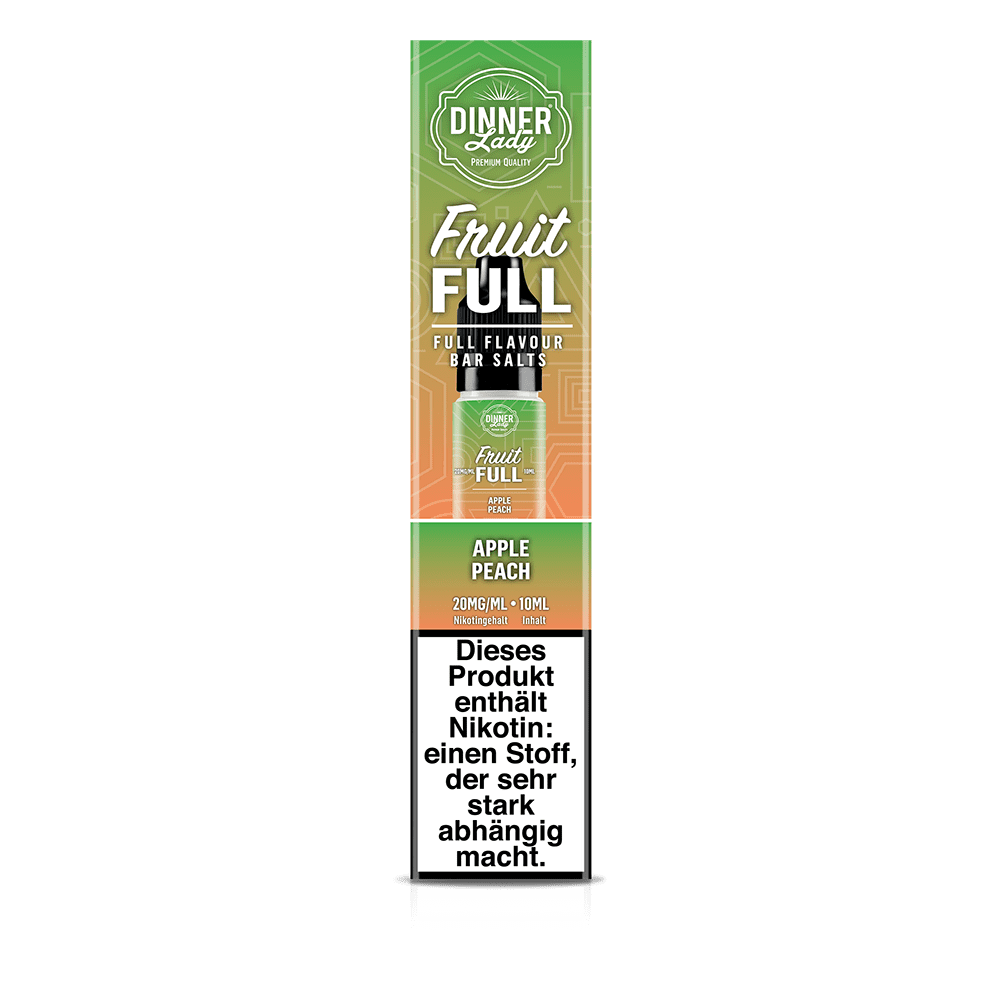 Dinner Lady Fruit Full Nikotinsalz - Apple Peach - 10ml Liquid 20mg