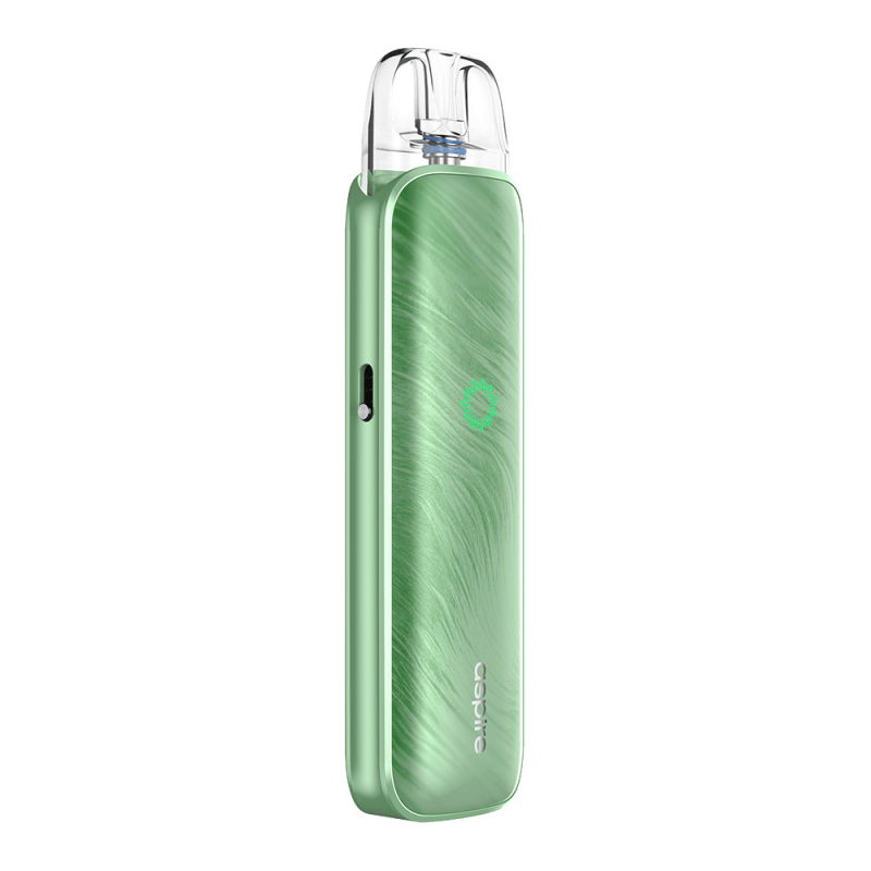 Aspire Pixo Aura 2, Vape, Pod, Grün, Metallisch, Schlicht