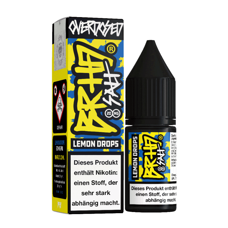 BRHD Barehead Nikotinsalz - Lemon Drops - Liquid 20mg 10ml