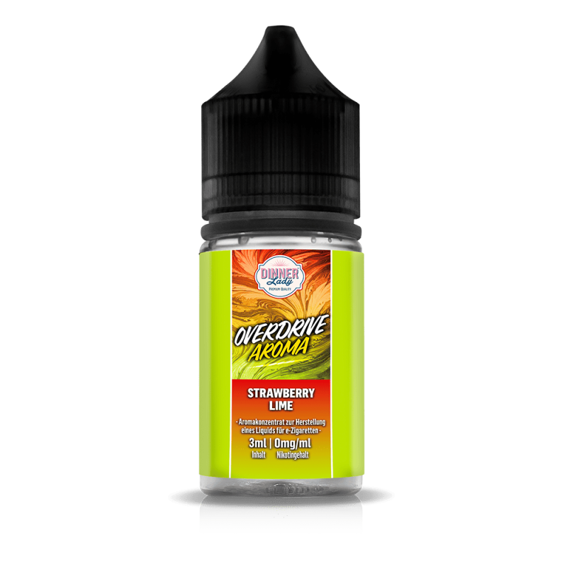 Dinner Lady Overdrive Longfill - Strawberry Lime - 3ml in 30ml Flasche