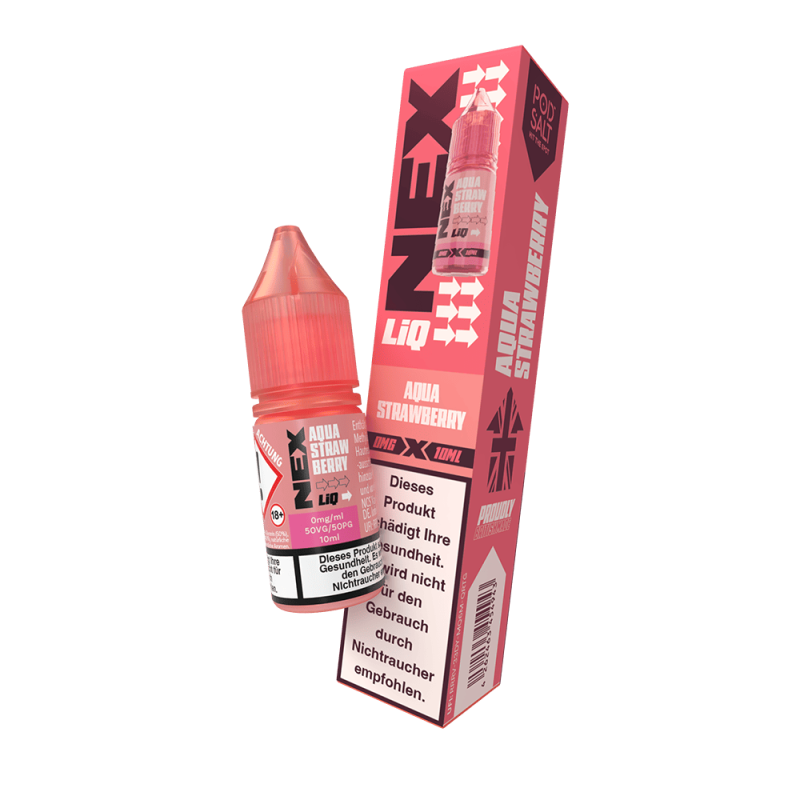Nex Liq Nikotinsalz - Aqua Strawberry - 10ml