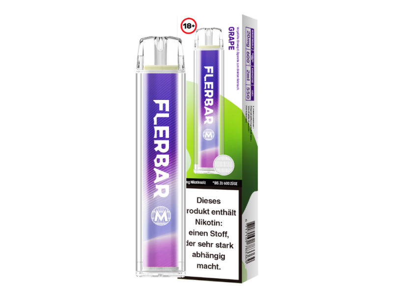 Flerbar M Einweg Grape