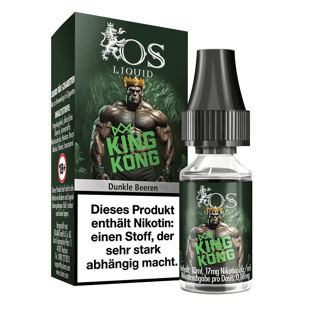 OS Liquid Nikotinsalz - King Kong - Liquid 17mg 10ml