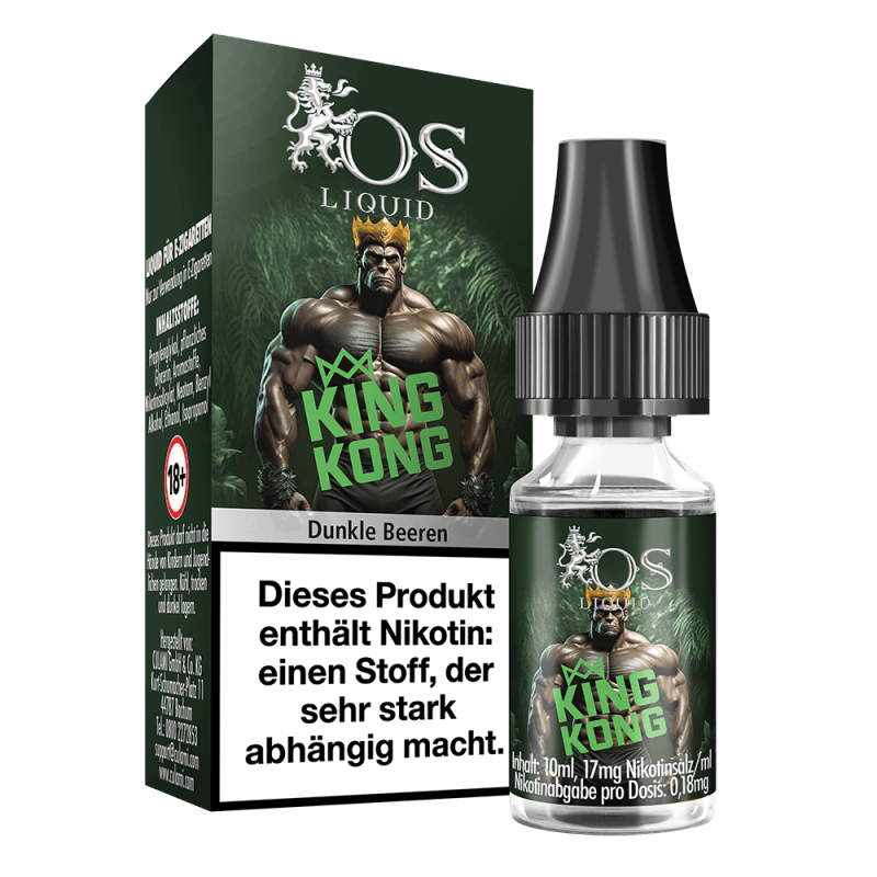 OS Liquid Nikotinsalz - King Kong - Liquid 17mg 10ml