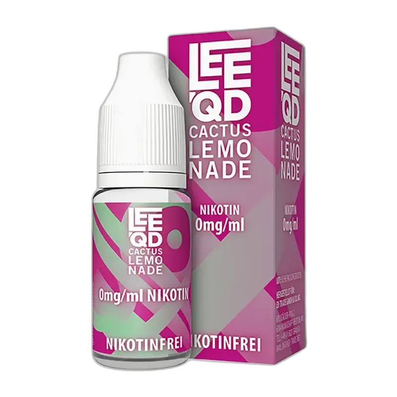 LEEQD Crazy Cactus Lemonade 10ml 0mg Liquid