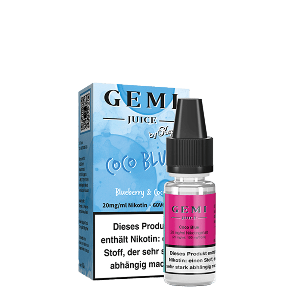 Gemi Juice Nikotinsalz - Coco Blue - Liquid 10ml 20mg