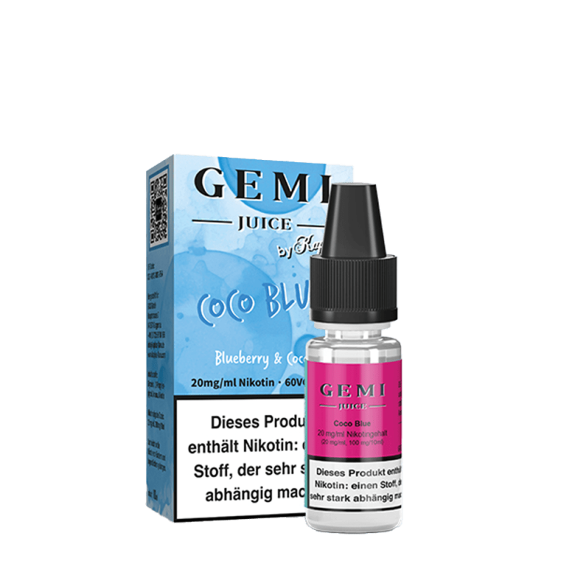 Gemi Juice Nikotinsalz - Coco Blue - 20mg Liquid 10ml