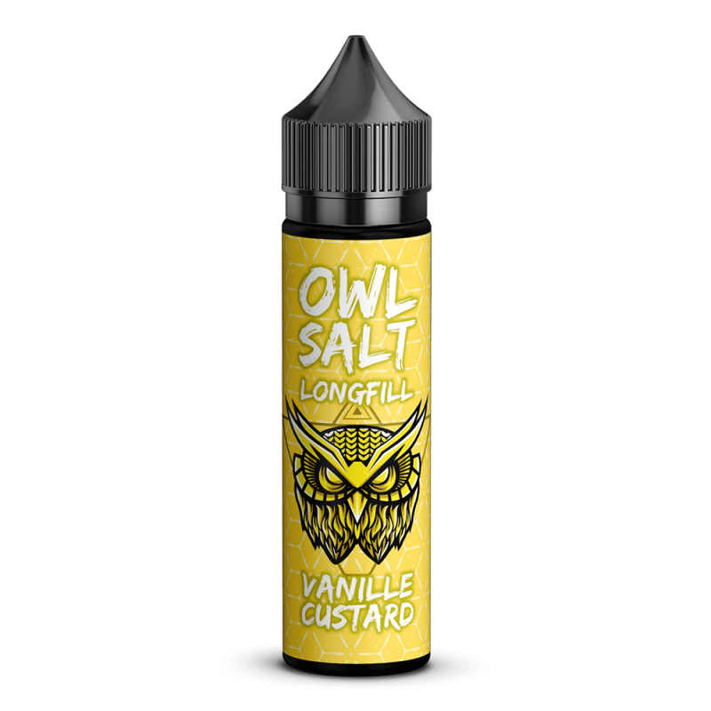 OWL Salt Aroma Longfill - Vanille Custard - 10ml in 60ml Flasche