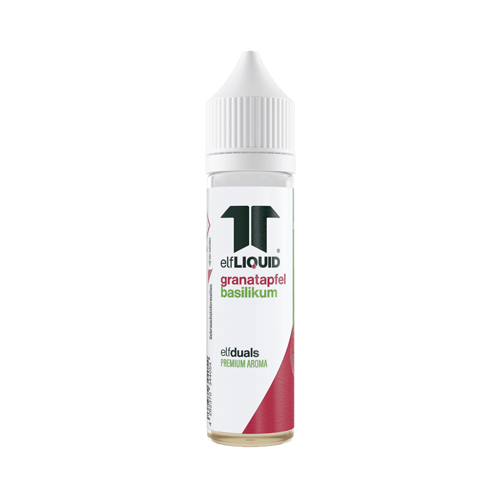 Elf-Liquid Aroma Longfill - Granatapfel-Basilikum - 10ml in 60ml Flasche