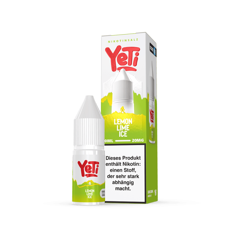 Yeti Summit Nikotinsalz - Lemon Lime Ice - Overdosed 10ml Liquid