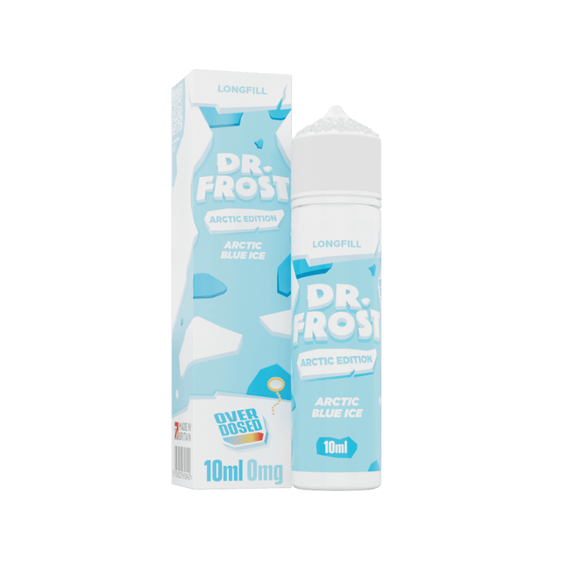 Dr. Frost Longfill - Arctic Blue Ice - Overdosed 10ml Aroma in 60ml Flasche