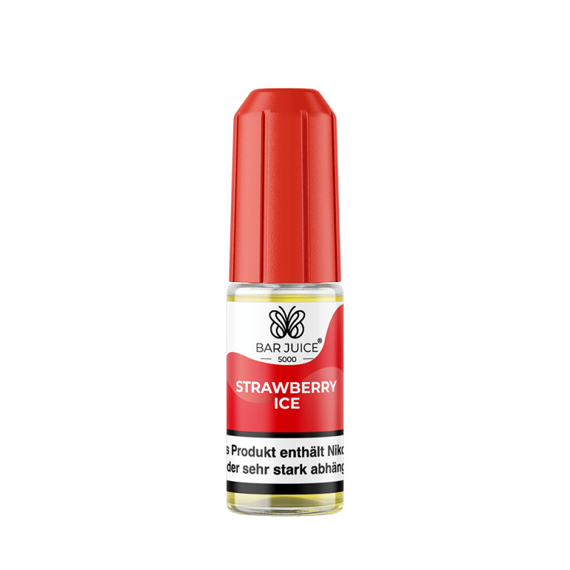 Bar Juice 5000 Nikotinsalz - Strawberry Ice - Liquid 10ml