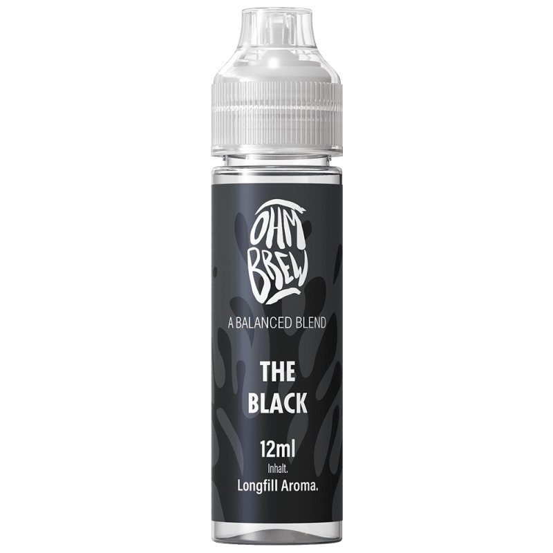 Ohm Brew Aroma Longfill - The Black - 12ml in 60ml Flasche