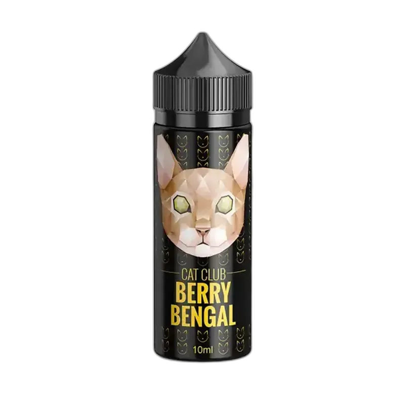 Cat Club Aroma Longfill - Berry Bengal - 10ml in 120ml Flasche