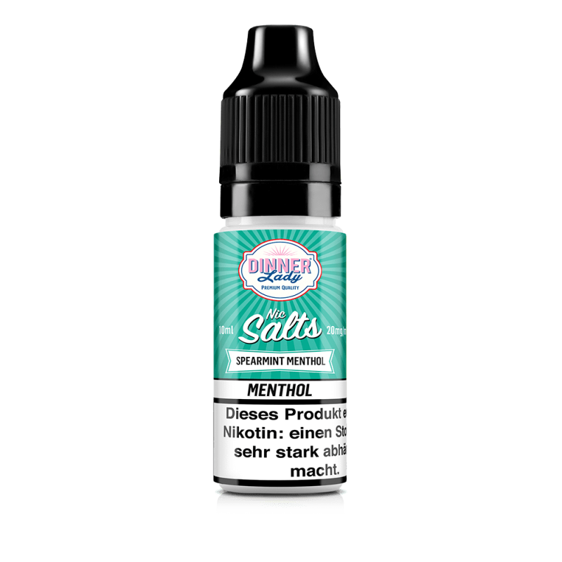 Dinner Lady Nikotinsalz - Spearmint Menthol - 50/50 10ml Liquid 20mg