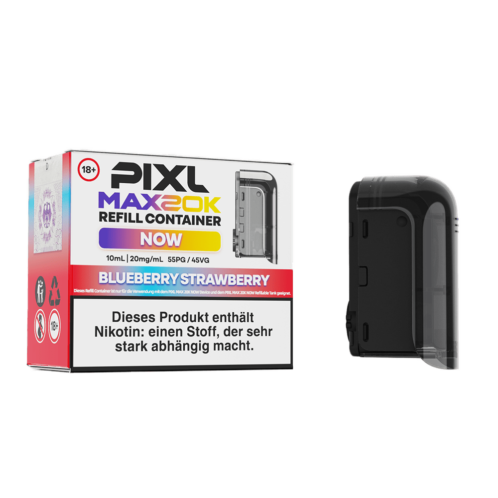 PIXL MAX 20K Pods – Blueberry Strawberry – 20mg – 10ml (1 Stück)