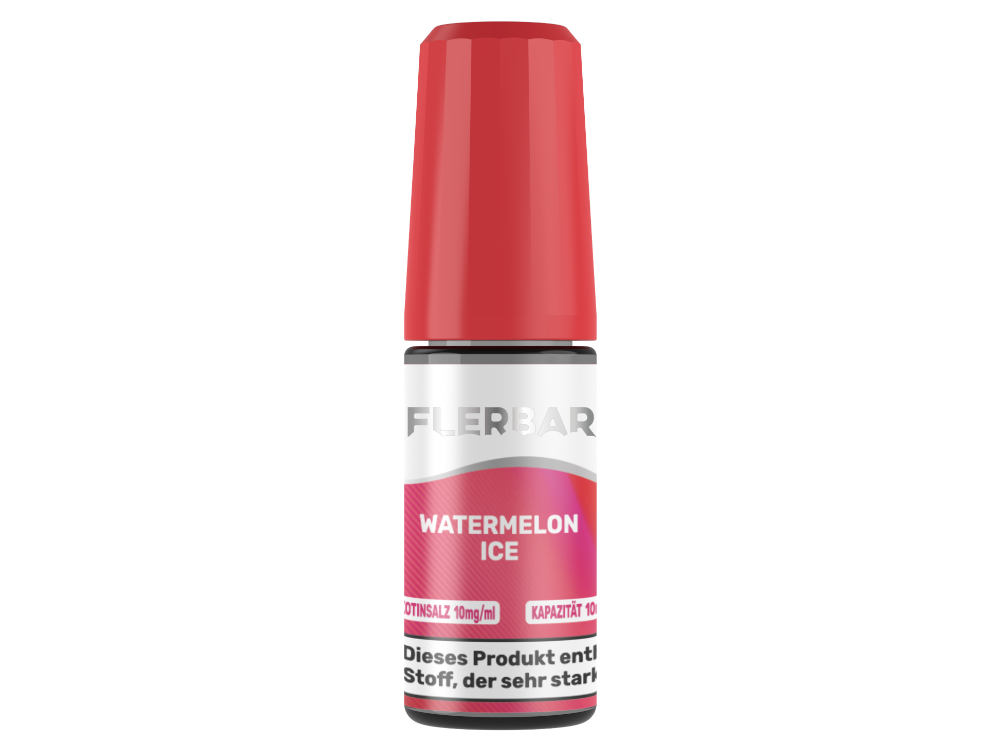 Flerbar Nikotinsalz Liquid 10ml Watermelon Ice 10mg