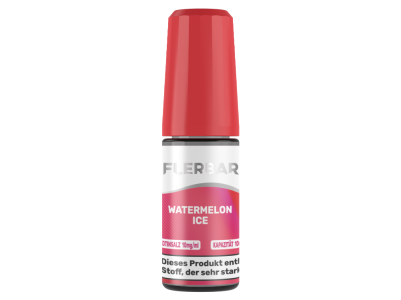 Flerbar Nikotinsalz Liquid 10ml Watermelon Ice 10mg