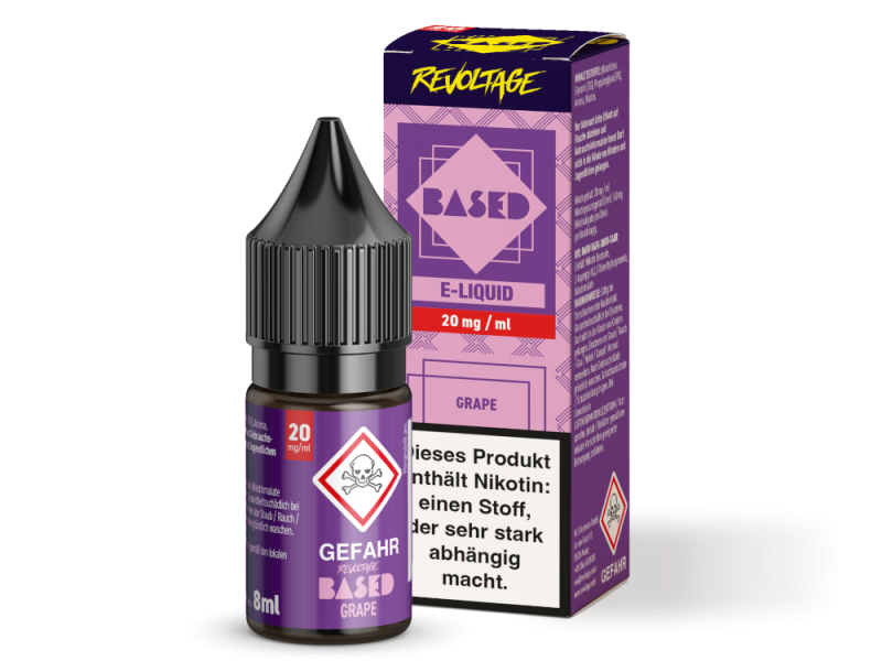 Revoltage BASED Hybrid Nikotinsalz Grape 8ml